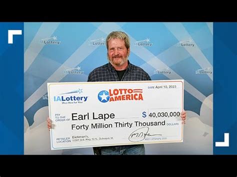 No April Fool: Retired Iowa mechanic wins $40M lotto jackpot